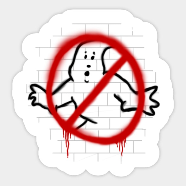 Who you gonna call? Sticker by gastaocared